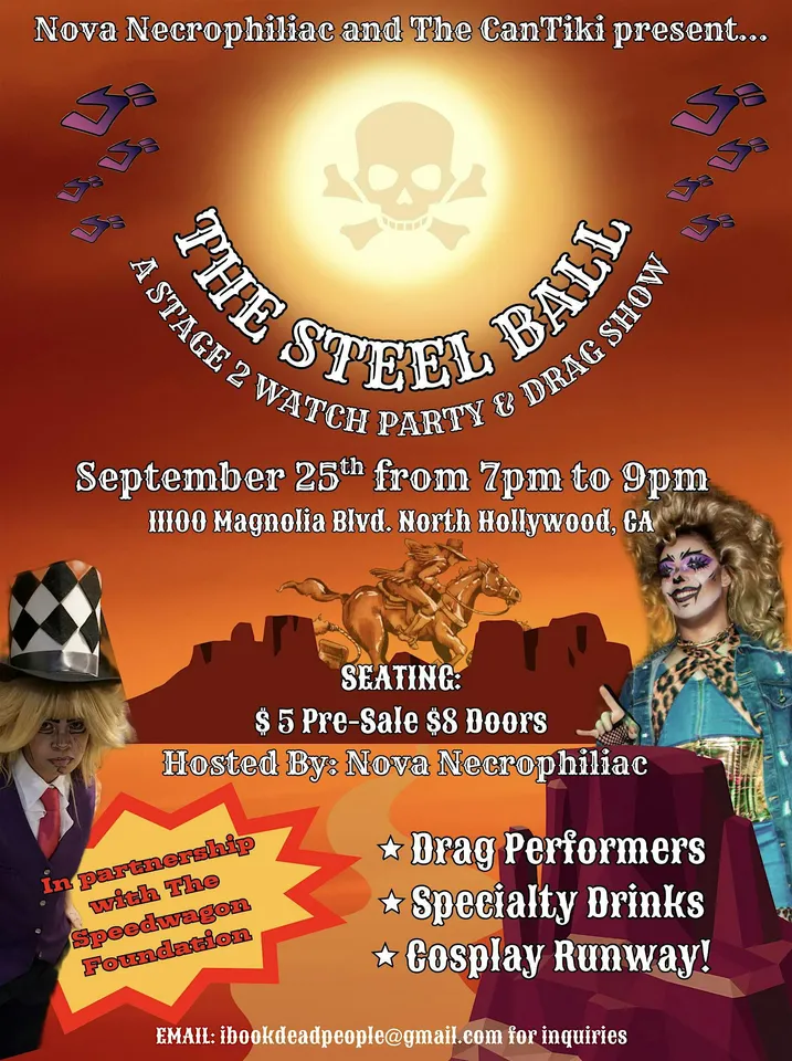 The Steel Ball - Stage 2 Screening & Drag Show