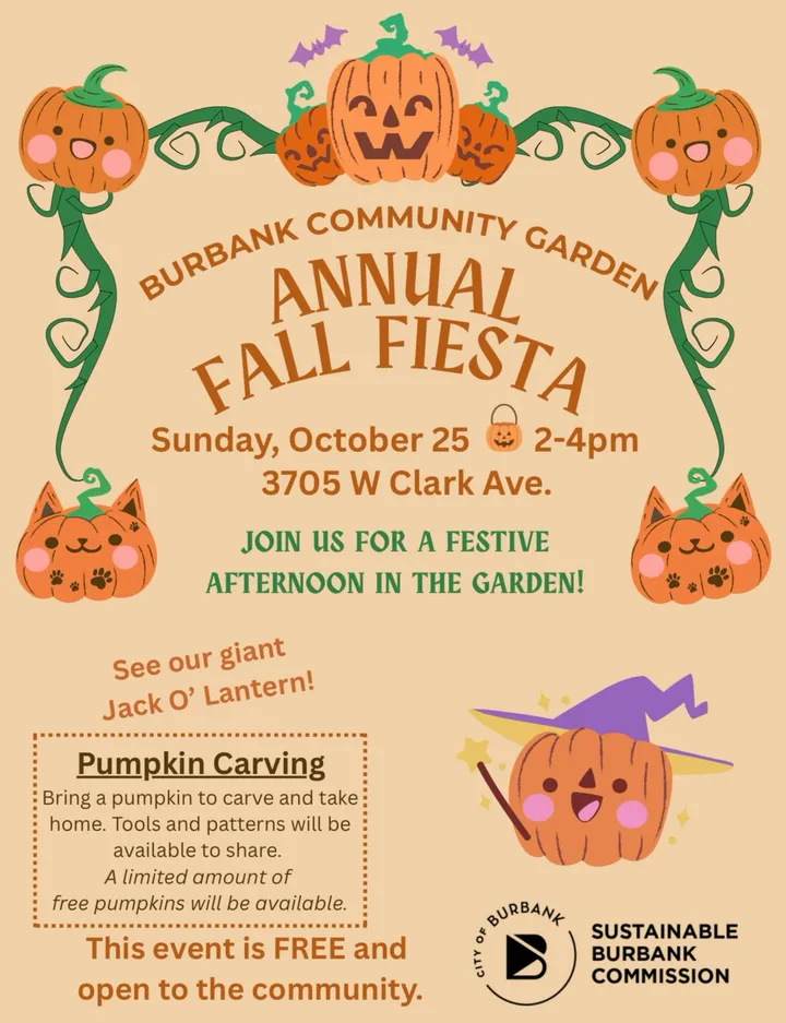 Burbank Garden Fall Fiesta