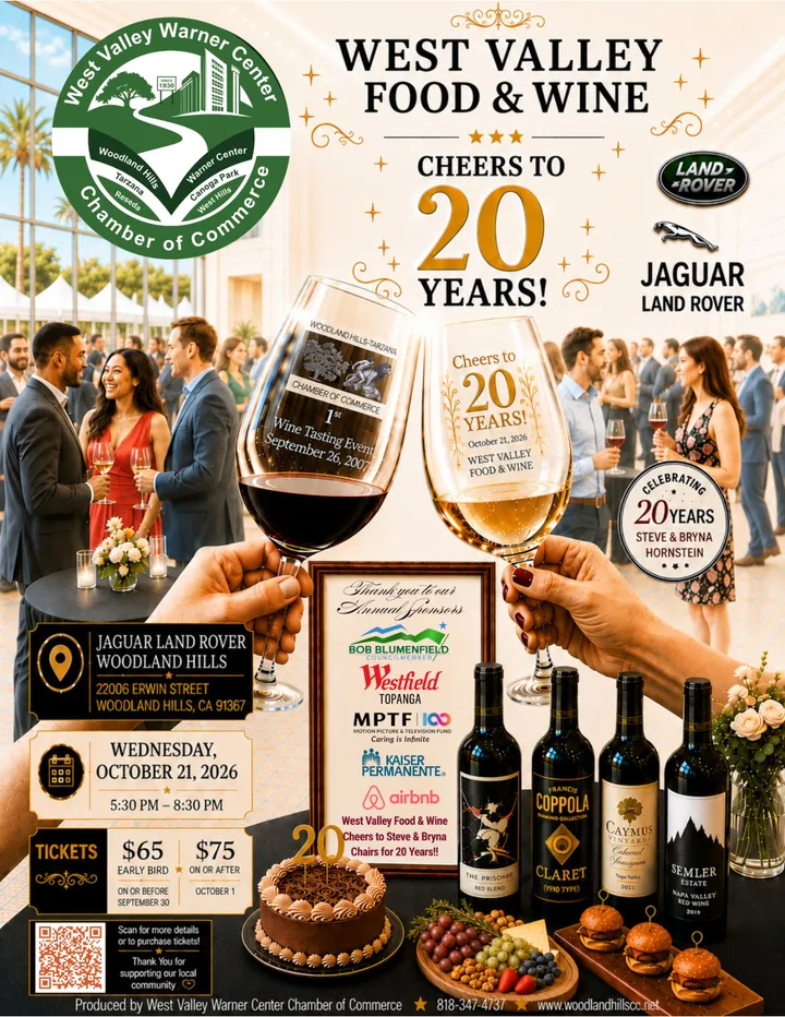 Cheers to 20 Years Food and Wine!