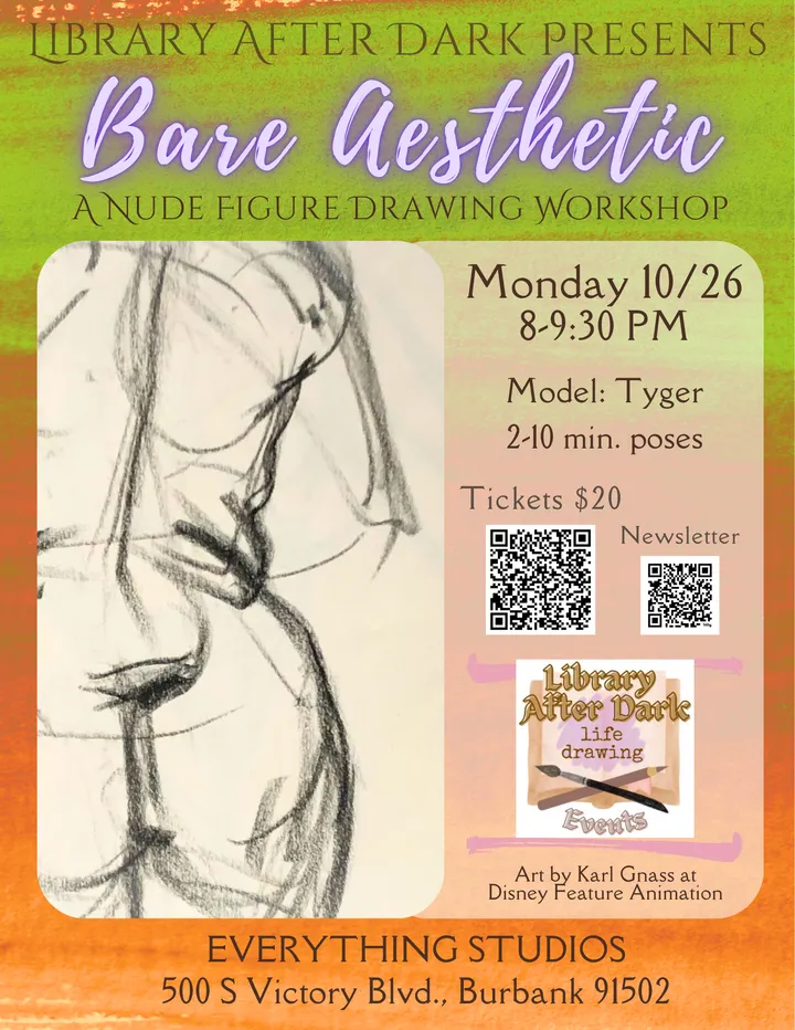 Bare Aesthetic Figure Drawing