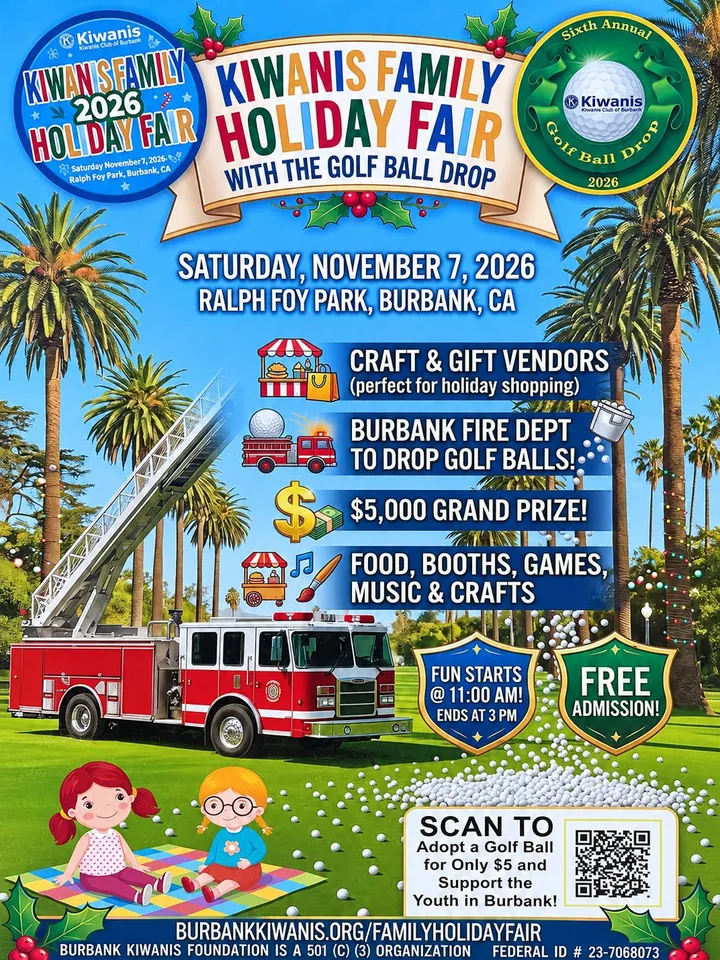 Kiwanis Family Holiday Fair with the Golf Ball Drop