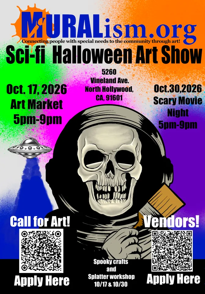 Sci-Fi Art Show & Market with Muralism