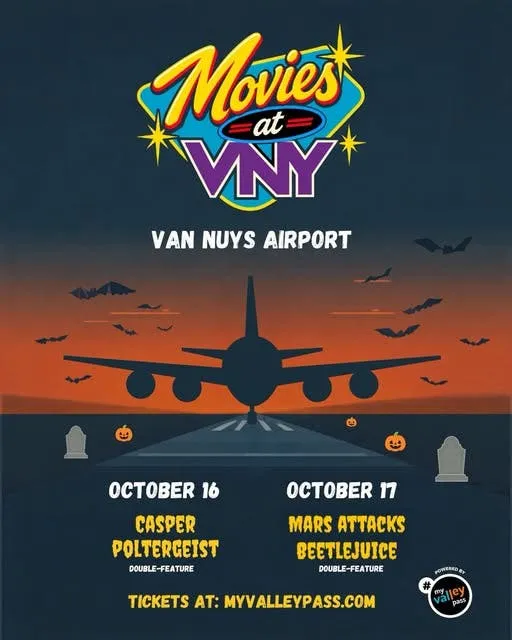 ✈️ Movies at VNY: A Spooky Night at Van Nuys Airport!