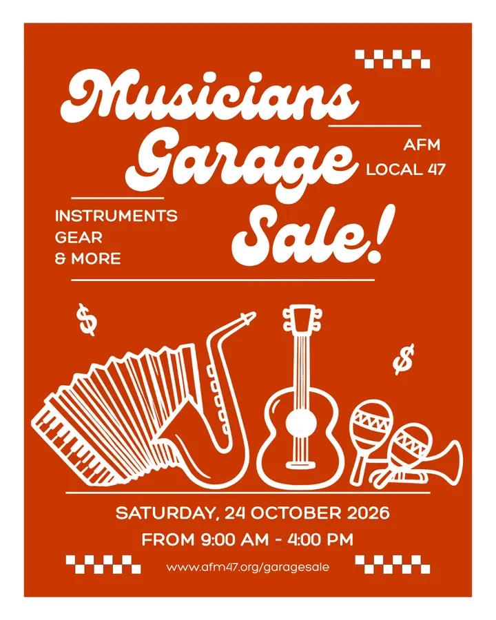 Musicians Garage Sale!