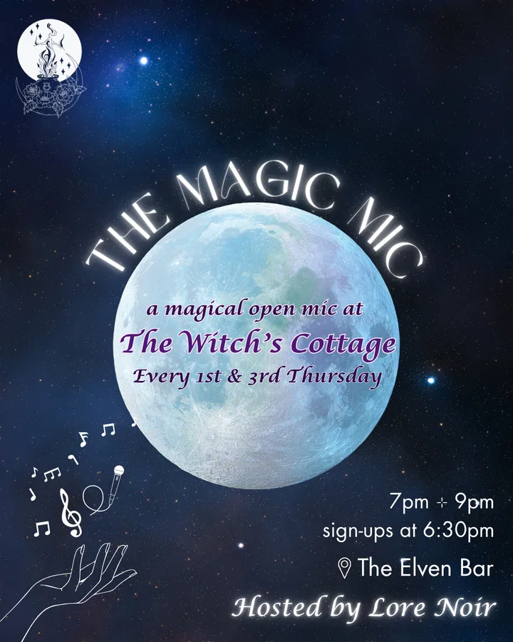 The Magic Mic @ The Witch’s Cottage