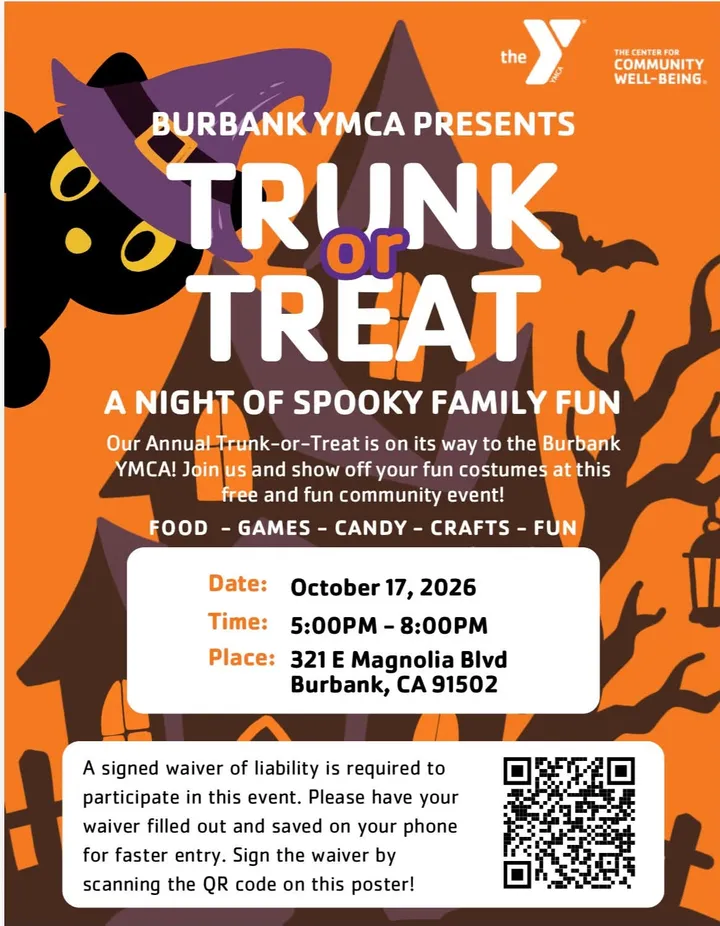 Burbank YMCA Trunk or Treat