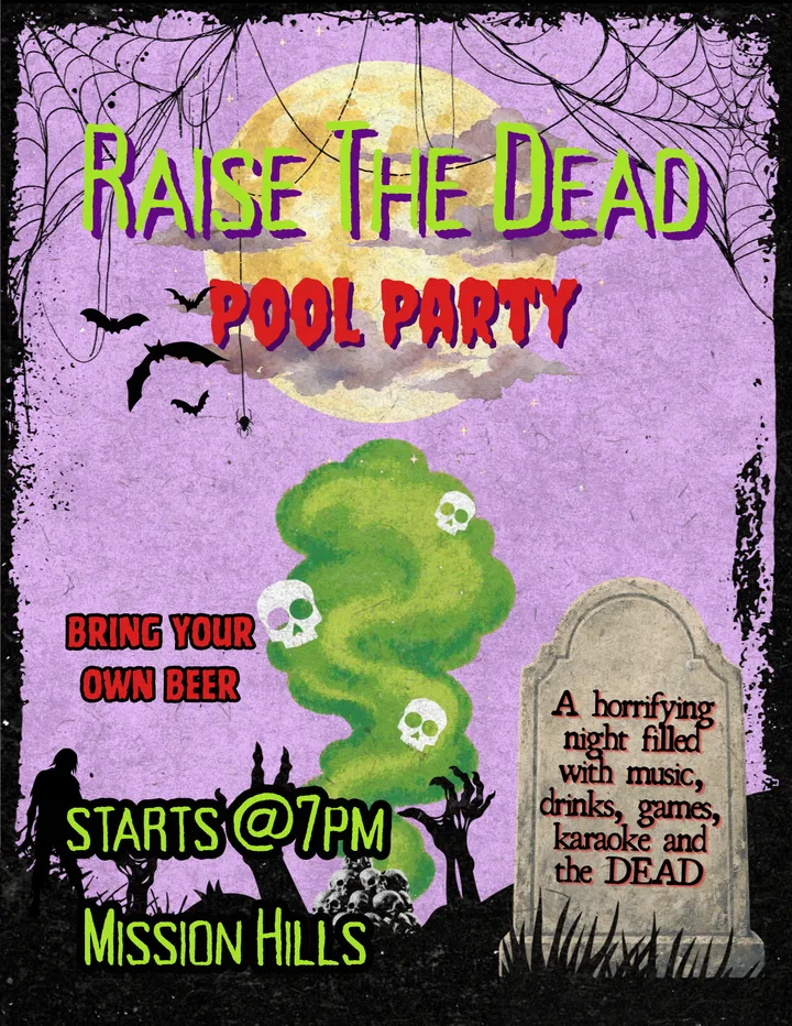 Raise The Dead Pool Party