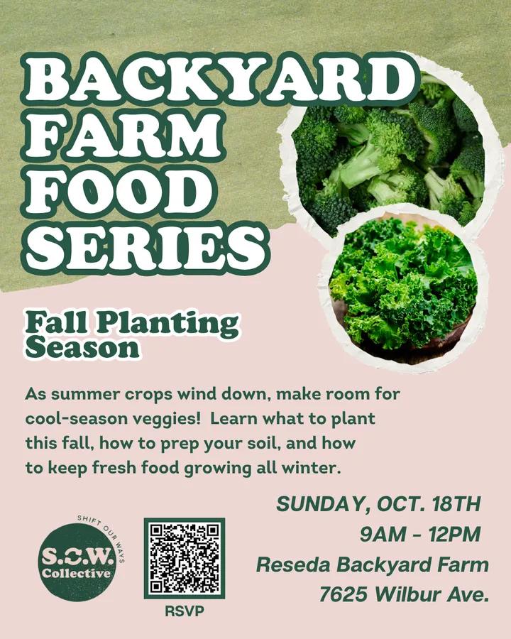 Backyard Farm Food Series: Fall Planting Season