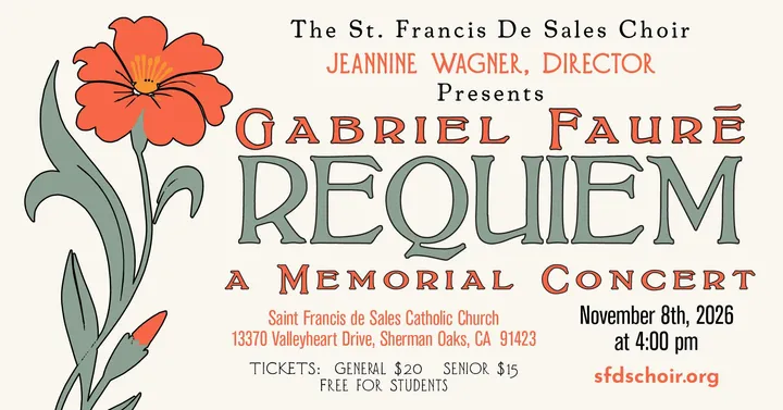 St. Francis de Sales Choir to Perform Fauré Requiem