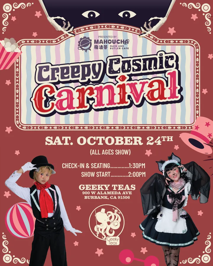 MahouCha Cafe’s Creepy Cosmic Carnival