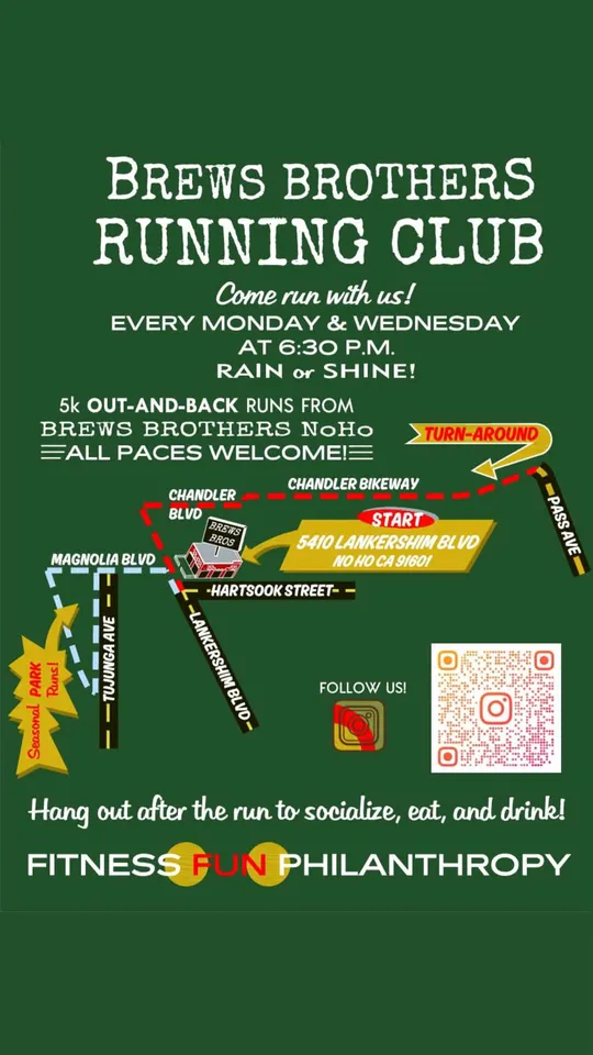 Brews Brothers Running Club NoHo