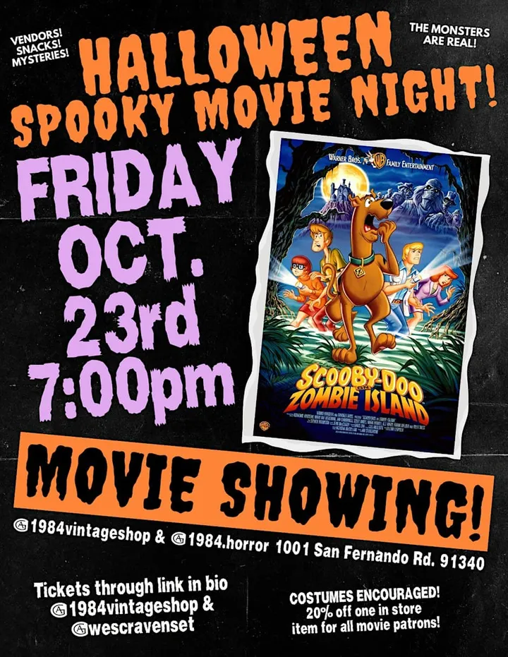 Scooby Doo Movie Night