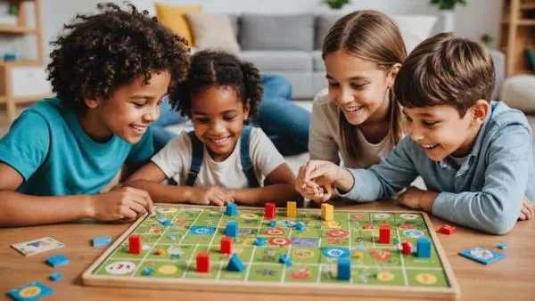 Spooky Family Board Game Night