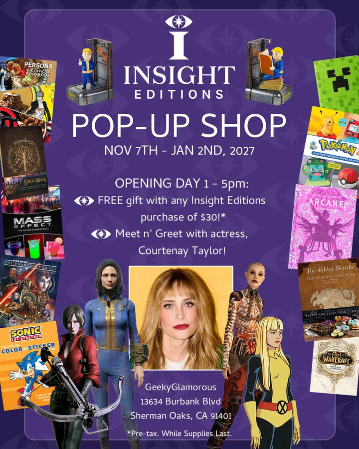Insight Editions Pop-Up Shop