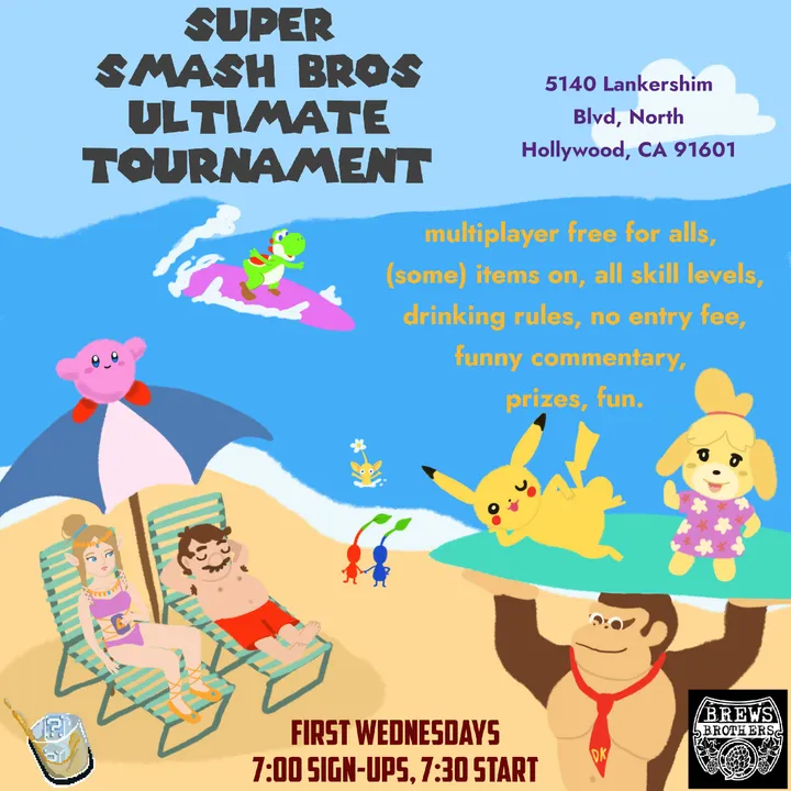 Super Smash Bros Casual Tourney