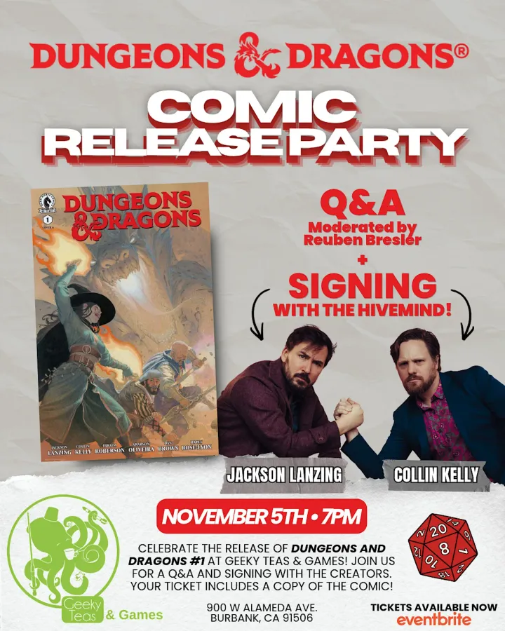 Dungeons & Dragons Comic Release Party