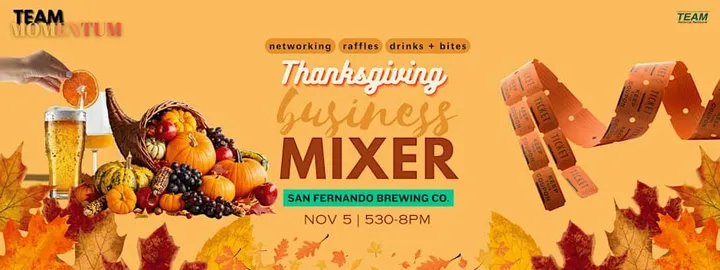 Thanksgiving Business Mixer