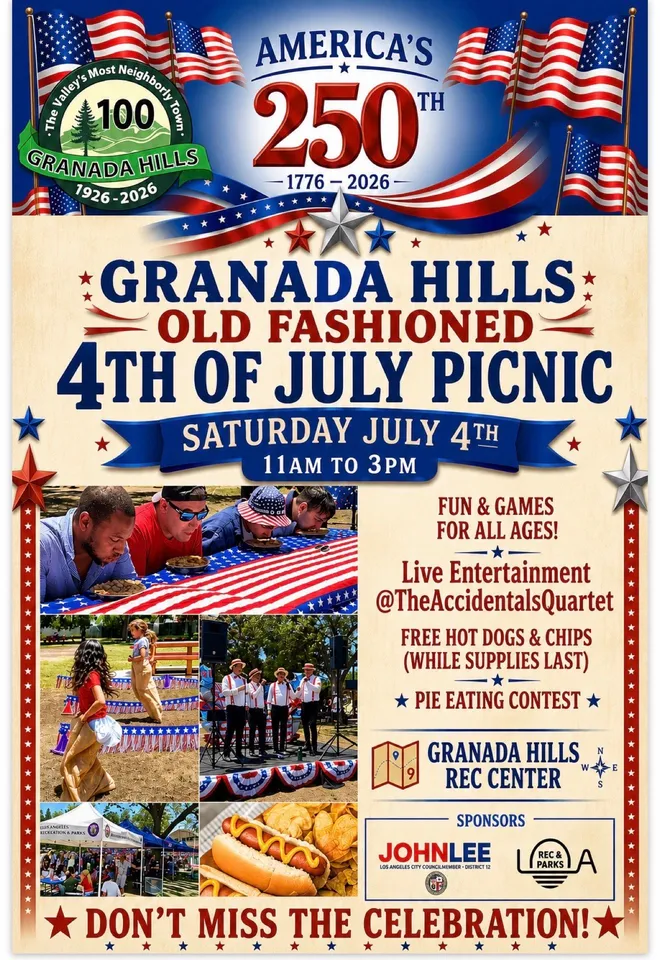 Granada Hills Old Fashioned 4th Of July Picnic