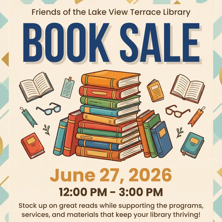 Lake View Terrace Library Book Sale