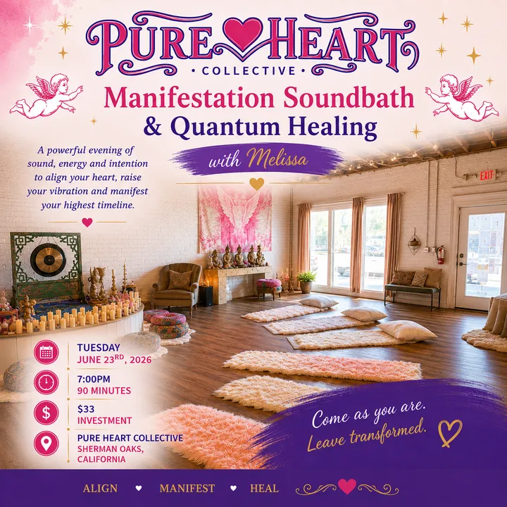 Manifestation Sound Bath + Quantum Healing Experience