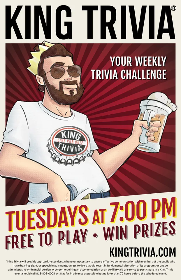 Weekly King Trivia